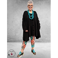 AKH Trui  Oversize A-Lijn Zwart